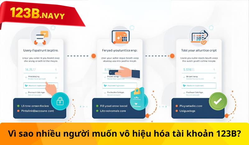 Vì sao nhiều người muốn vô hiệu hóa tài khoản 123B?