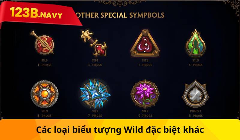 Các loại biểu tượng Wild đặc biệt khác