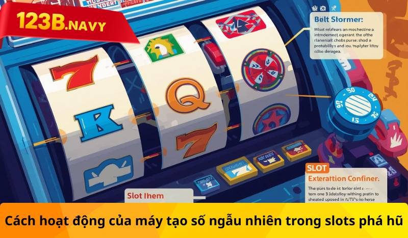 Cách hoạt động của máy tạo số ngẫu nhiên trong slots phá hũ