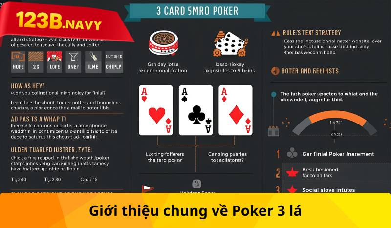 Giới thiệu chung về Poker 3 lá