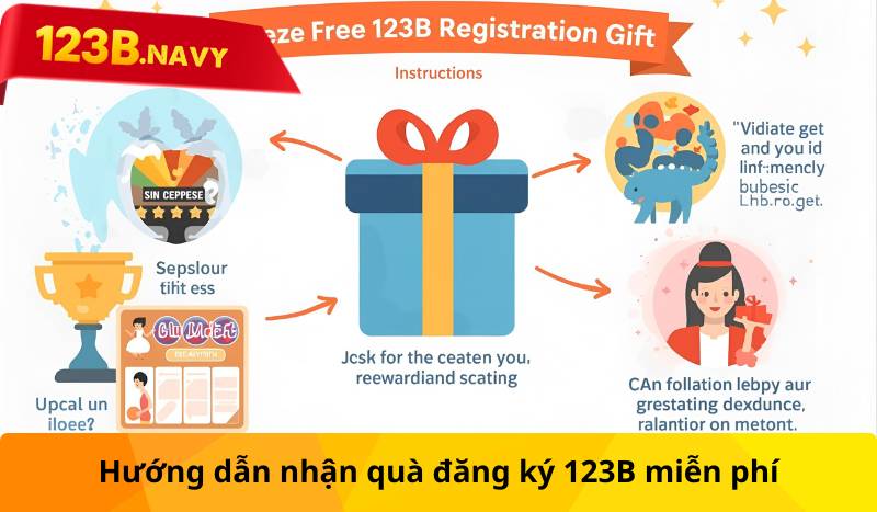 Hướng dẫn nhận quà đăng ký 123B miễn phí