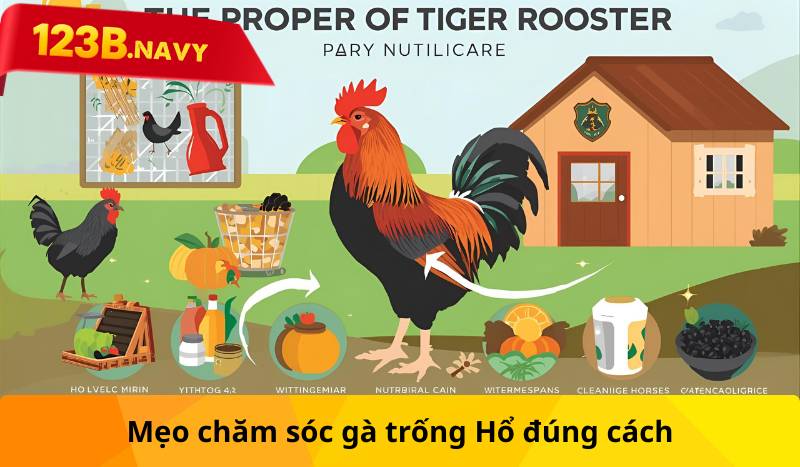 Mẹo chăm sóc gà trống Hổ đúng cách