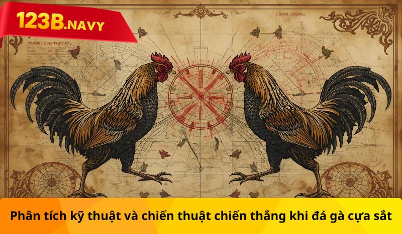 Phân tích kỹ thuật và chiến thuật chiến thắng khi đá gà cựa sắt
