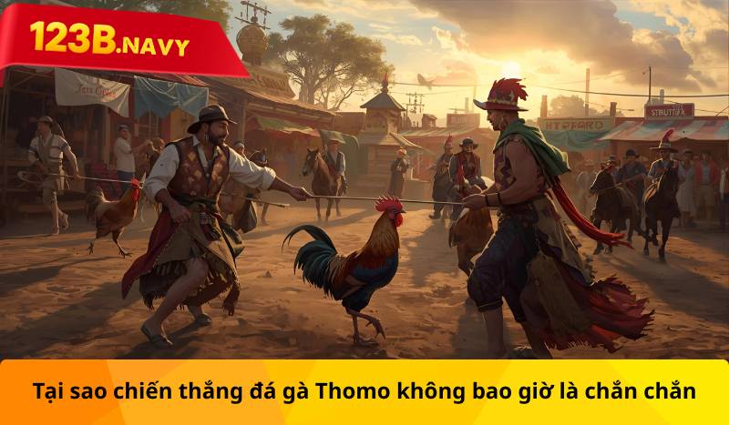 Tại sao chiến thắng đá gà Thomo không bao giờ là chắn chắn