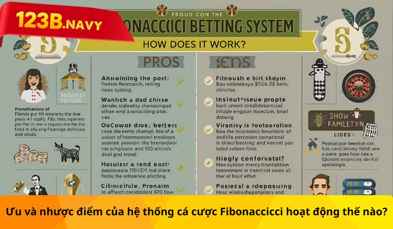 Ưu và nhược điểm của hệ thống cá cược Fibonacci